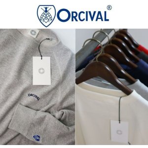 画像: 2025秋冬新色 ORCIVAL オーシバル オーチバル ボートネックスウェット  PULL OVER  #OR-C0429 C0430 MAZ  レディース メンズ ユニセックス