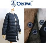 画像: 2025秋冬 ORCIVAL オーシバル オーチバル  #OR-A0602 DPR ライトダウン インナーダウン ノーカラーコート クルーネックコート NEW COLOR 4色展開 レディース