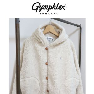 画像: 2025秋冬新作 GYMPHLEX ジムフレックス  BOA クルミボタン フードジャケット #GY-A0727 BOA ワイドシルエット  メンズ 