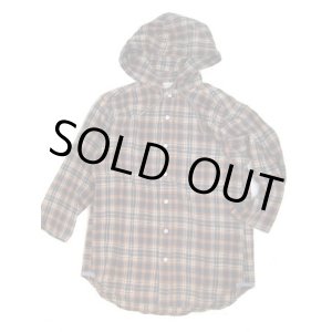 画像: Melple（メープル）3/4 Sleeve Flannel Hood Shirts  【Men's】