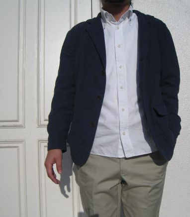 画像: SOUTIENCOL C/Lパナマタンブラー 3B JKT Navy 