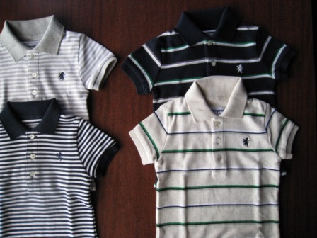 画像: GYMPHLEX KIDS Interlock S/S POLO 4 color