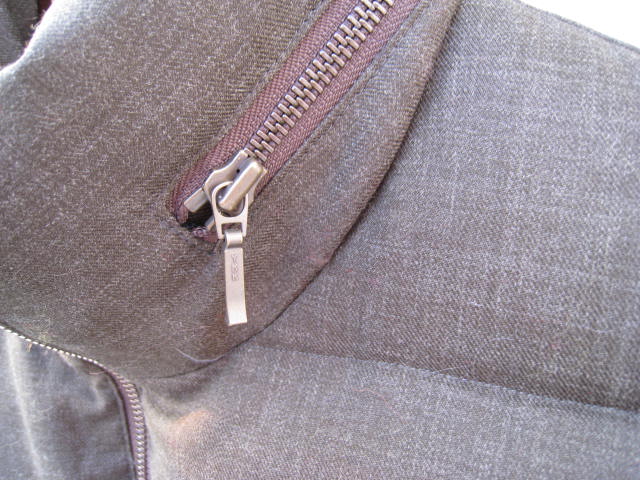 画像: TABLOID NEWS ZIP UP WOOL DOWN VEST 最終SALE値下げしました。