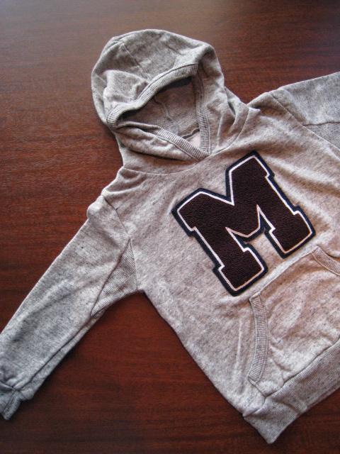 画像: Melple Kid's オーガニックコットン Vintage Parka / Sweat H,Grey