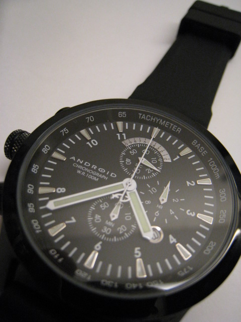 画像:  ANDROID Antiforce Chrono AD384 BLACK 