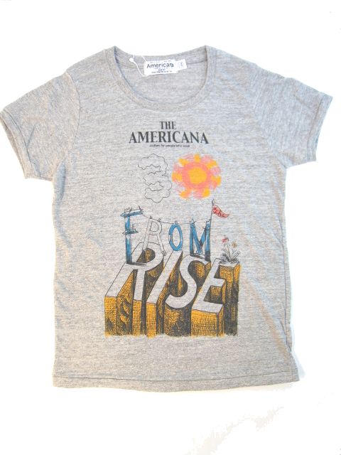 画像: Americana  Print Tee × 5