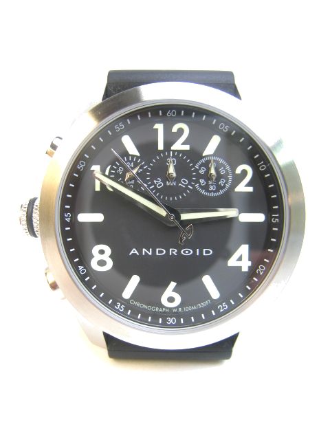 画像: ANDROID OCTOPUZ LEFTY CHRONO AD383 Black