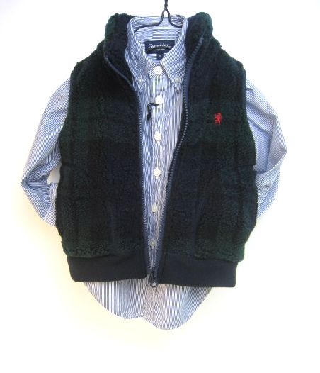 画像: Gymphlex Kid's BOA ZIP UP VEST Black Watch