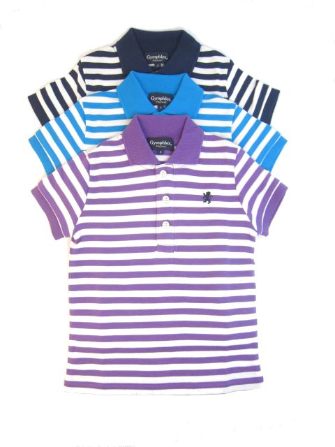 画像: GYMPHLEX 【Kid's】 Interlock Polo × 3 , Tee × 2