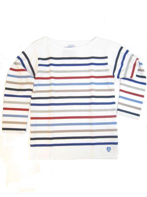 画像: Orcival Men's Lady's RACHEL ボートネックTee × 2