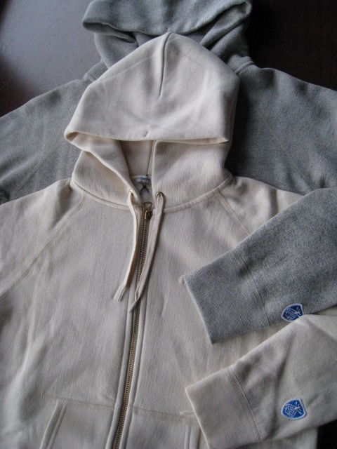 画像: Orcival ZIP UP SWEAT PARKA 2color / ショールカラーフルボタンカーティガン 2color