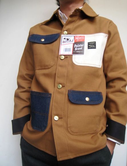 画像: POINTER BRAND カバーオール CAMEL 