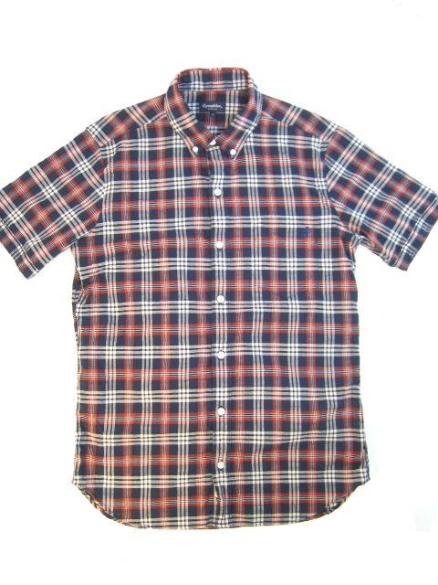 画像: Gymphlex Men's S/S タータンチェックB/D Shirts 2color