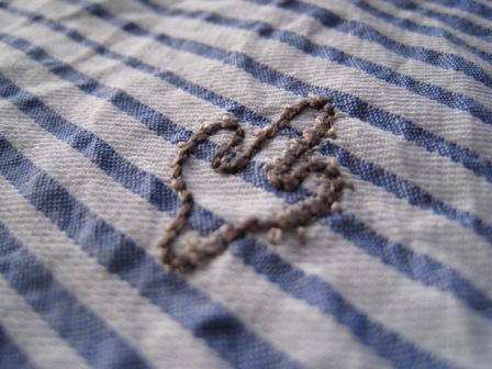 画像:  gardens of paradise SAILER Pull Over Shirts Blue/White