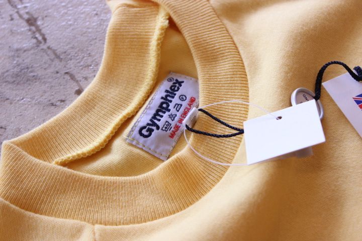 画像: 【50%OFF】GYMPHLEX（ジムフレックス） インターロック S/S TEE Yellow【Lady's】