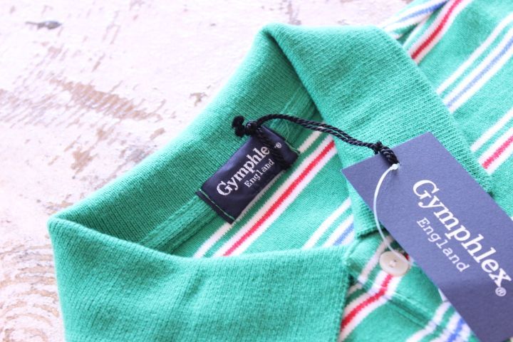 画像: 【50%OFF】GYMPHLEX（ジムフレックス） インターロック S/S POLO Multi Green【Lady's】