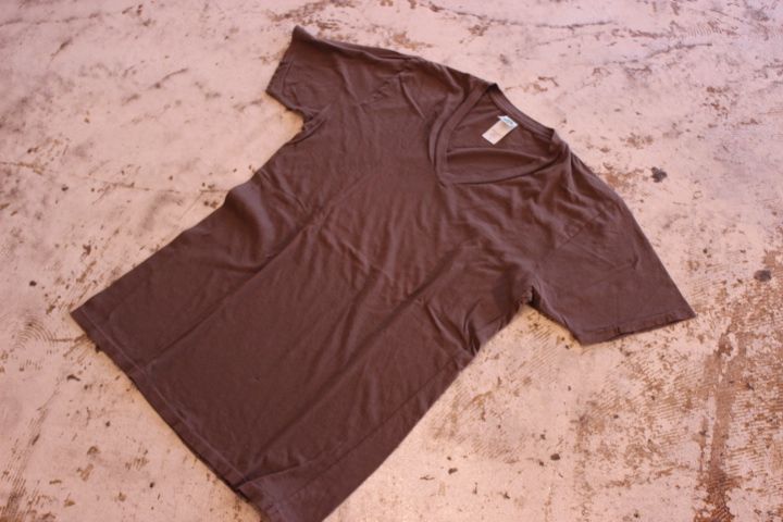 画像: 【80%OFF】ALTERNATIVE（オルタネイティブ） Vネック　S/S TEE Brown【Men's】