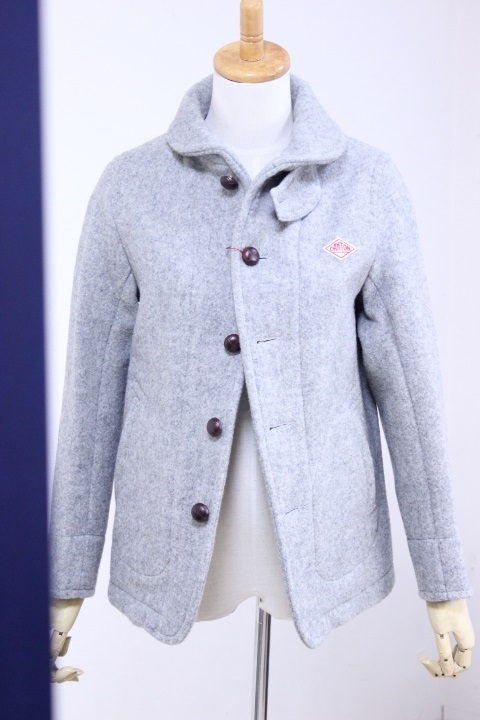 DANTON ダントン レディース WOOL MOSSER ショールカラージャケット